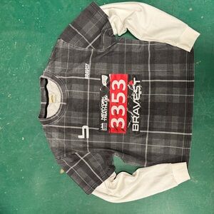 Bravest Studio Marathon Plaid Thermal Size Large